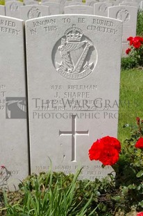 SPANBROEKMOLEN BRITISH CEMETERY - SHARPE, JAMES